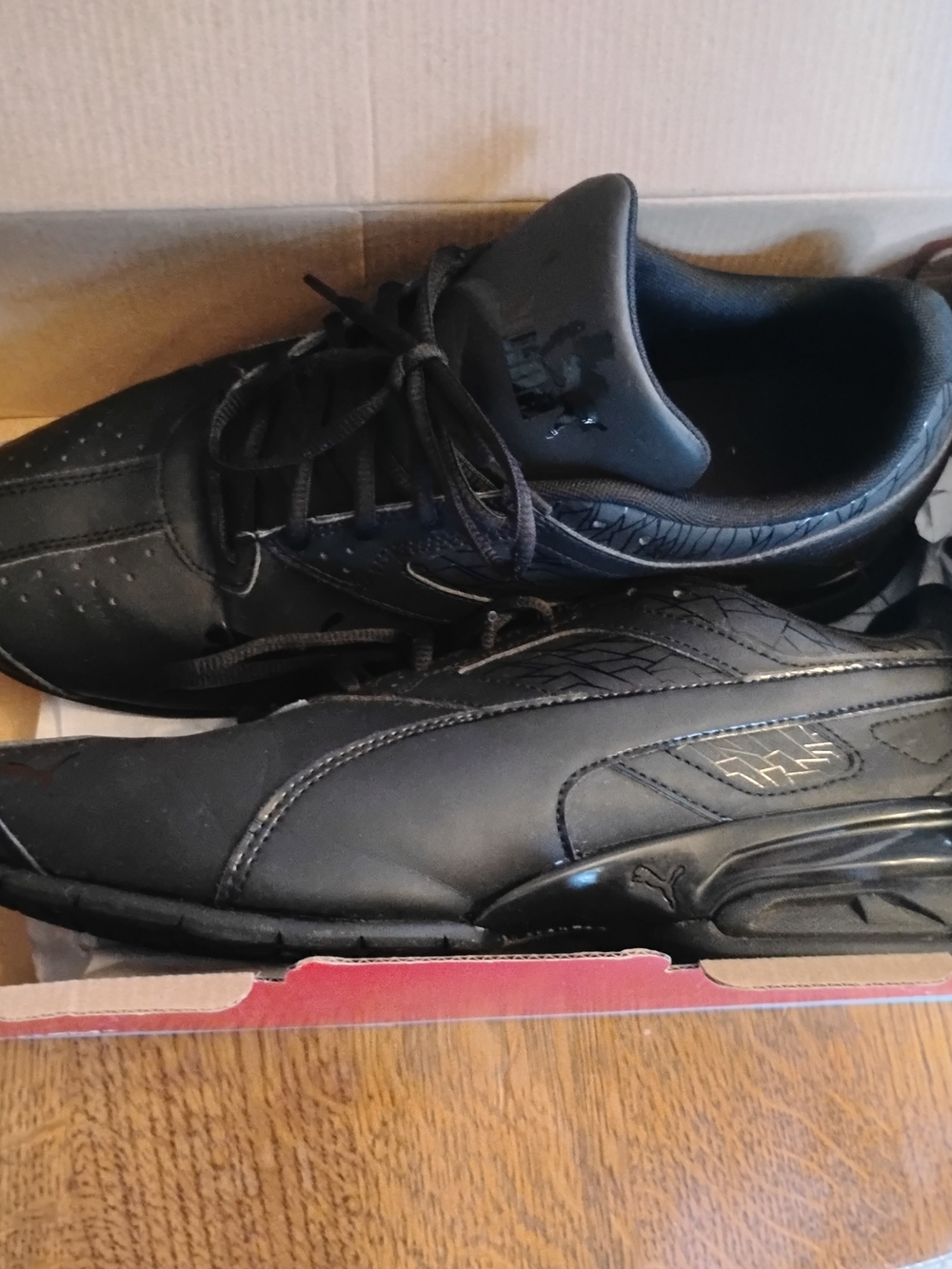 Puma Men's All-Black Athletic Sneakers